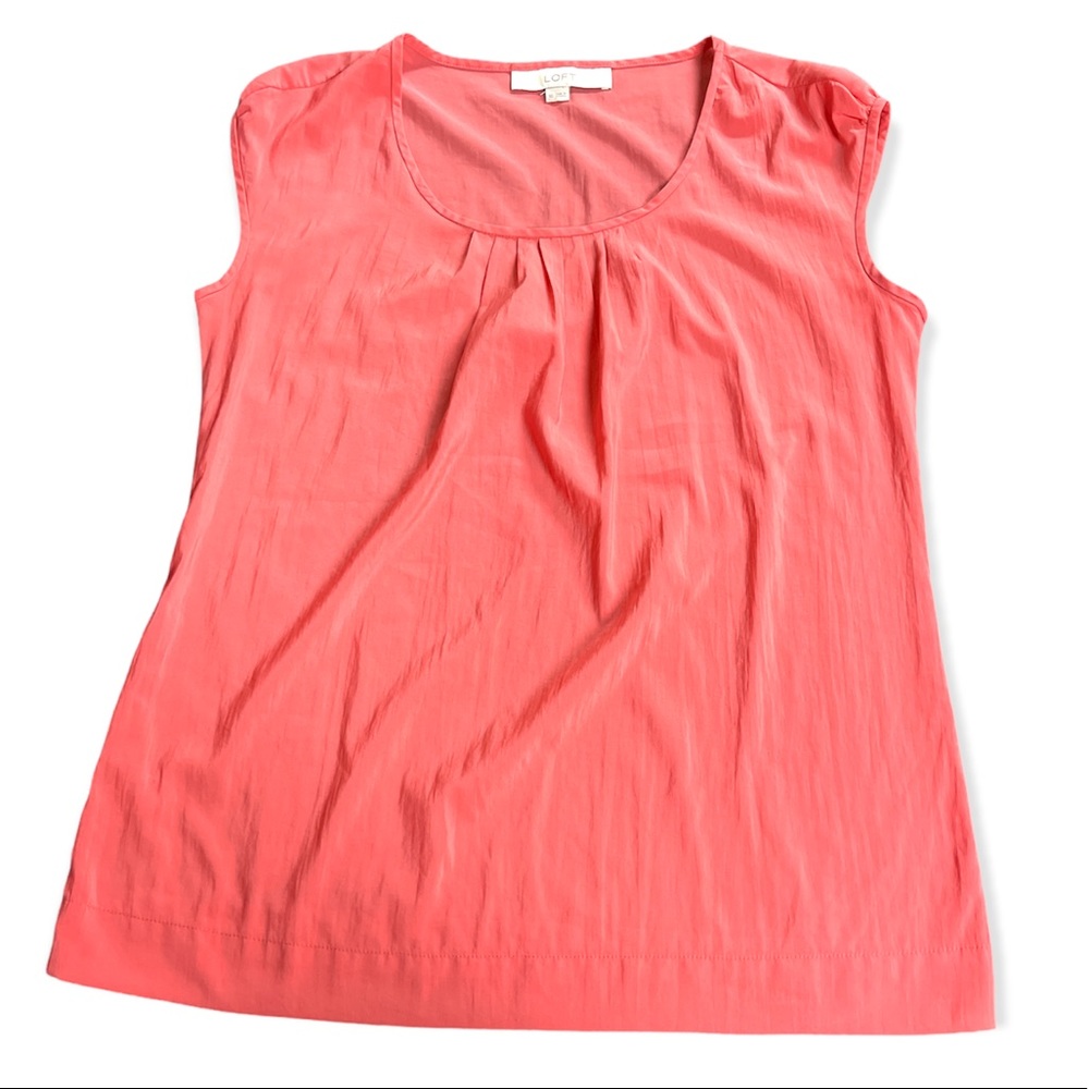 Dressy Sleeveless LOFT Blouse, Size XS